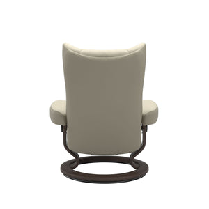 Stressless® Wing (M) Classic chair with footstool
