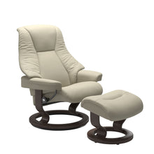 Load image into Gallery viewer, Stressless® Live (L) Classic chair with footstool
